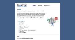 Desktop Screenshot of biosense.com