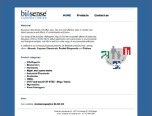 Tablet Screenshot of biosense.com