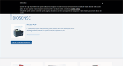 Desktop Screenshot of biosense.it